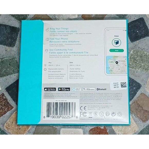 Tile Tracker Performance Pack Limited Edition Animal Print Tile Pro + Slim RARE - Picture 2 of 5